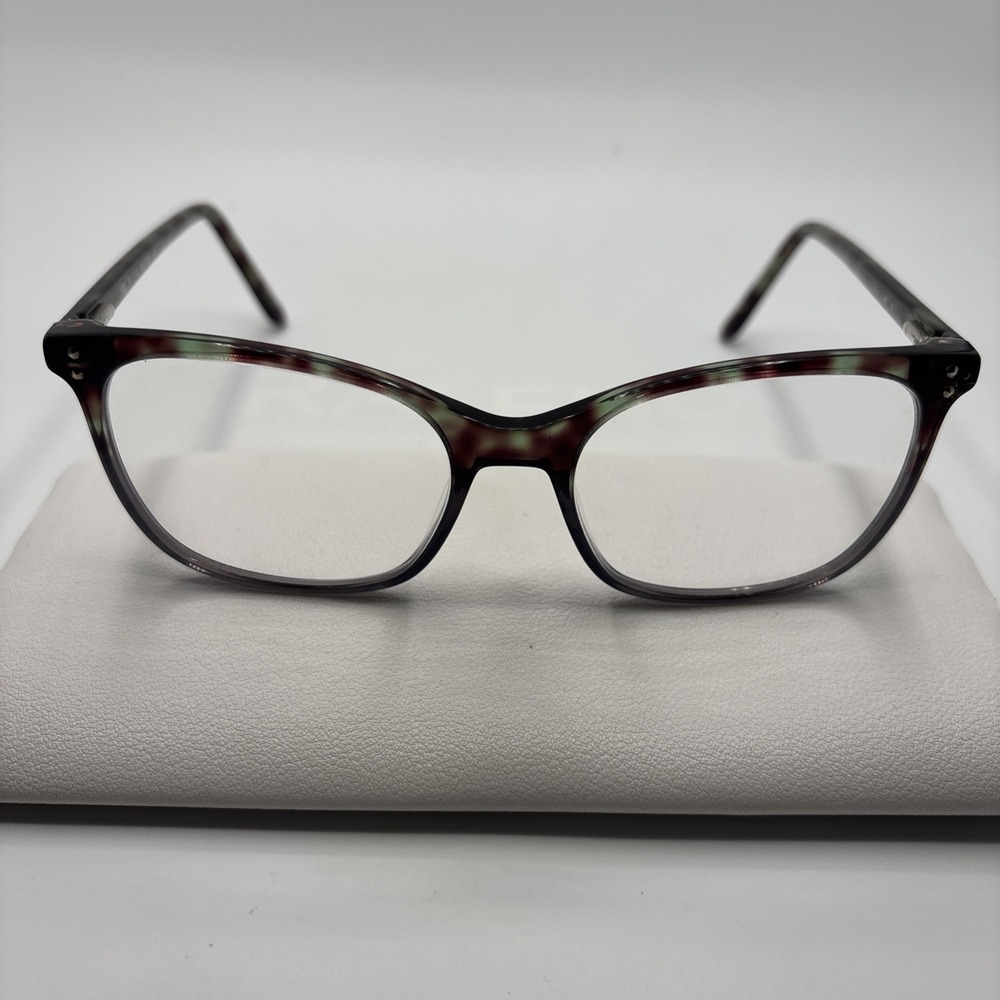 HELIUM 4387 Mint Tortoise Womens Semi Cat Eye Full Rim Eyeglasses 53-17-140 #665